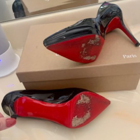 Christian Louboutin Pigalle Platos 100 size 39 - Picture 3 of 5